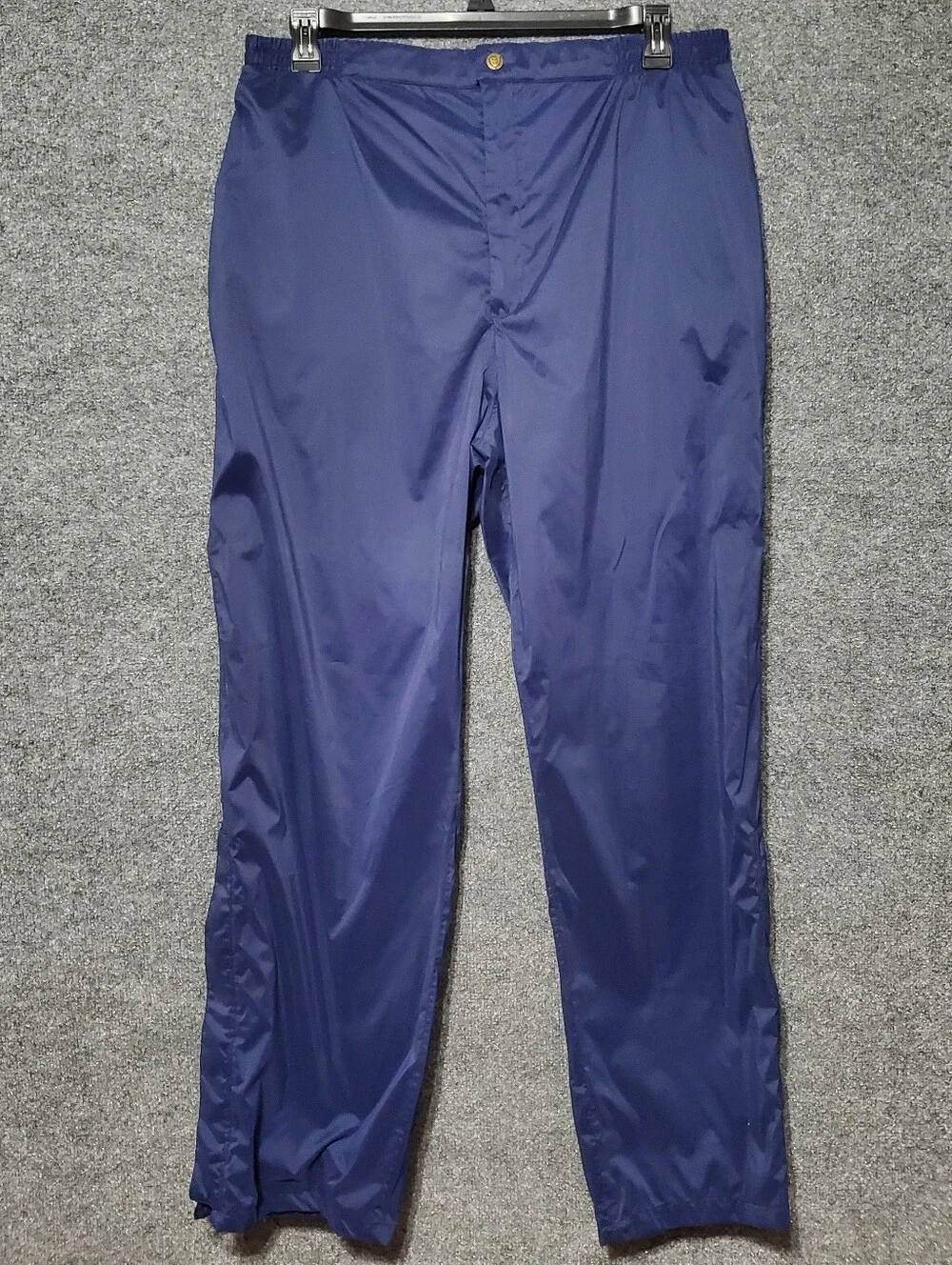 Vintage Sunice Golf Windbreaker Pants Elastic Waist Outdoor Sports Mens XL Navy